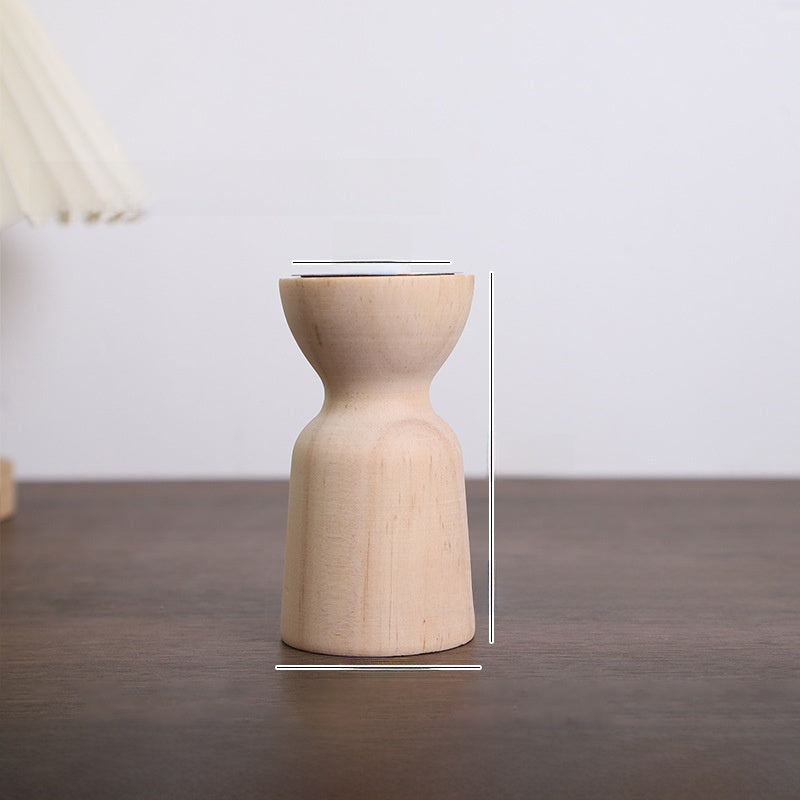 Alderwood Candle Holders