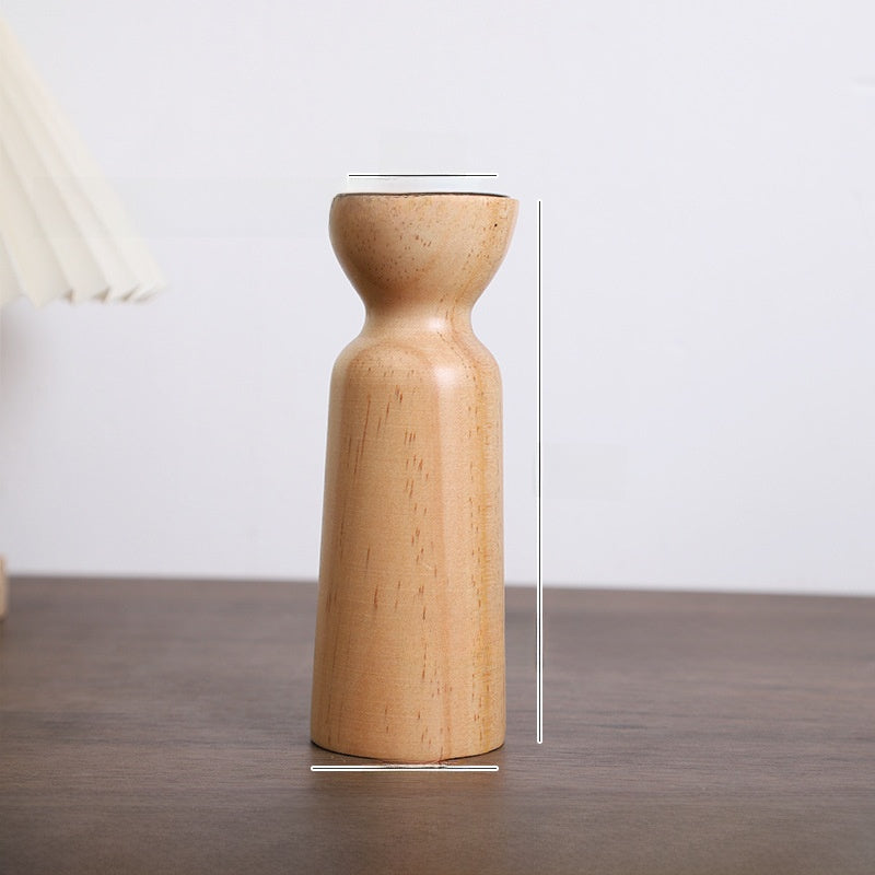 Alderwood Candle Holders