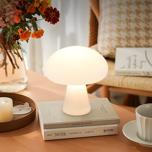 Adjustable Mushroom Table Lamp with Dimmable Lighting