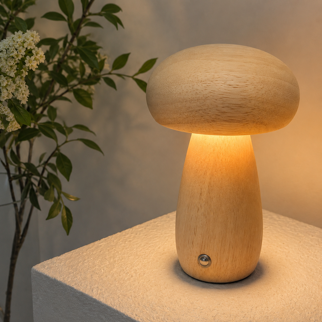 Everglow Mushroom Accent Lamp