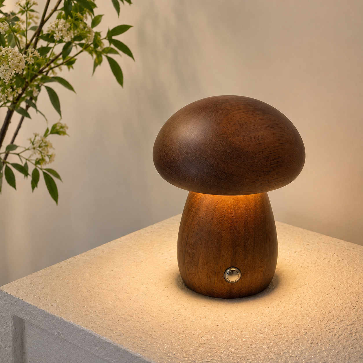 Everglow Mushroom Accent Lamp