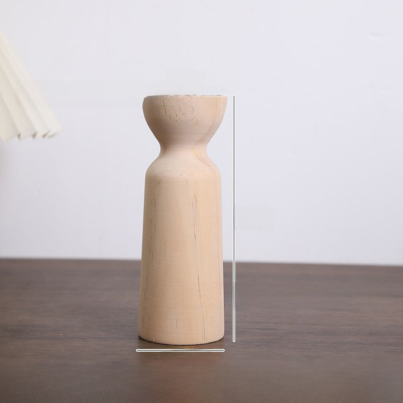Alderwood Candle Holders