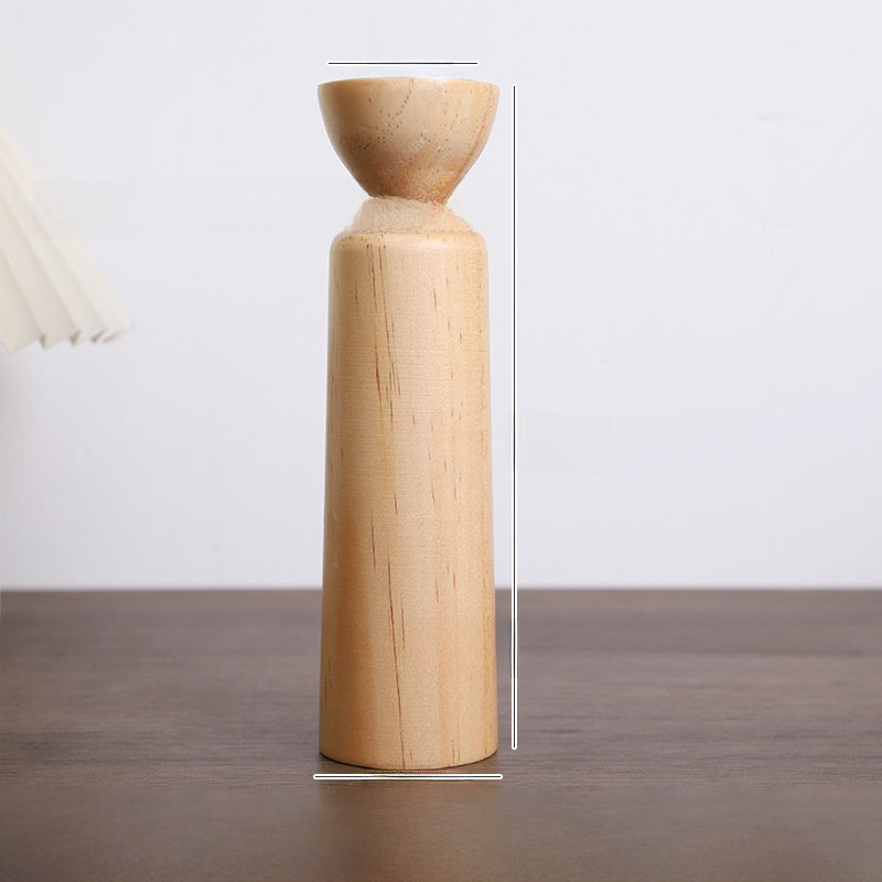 Alderwood Candle Holders